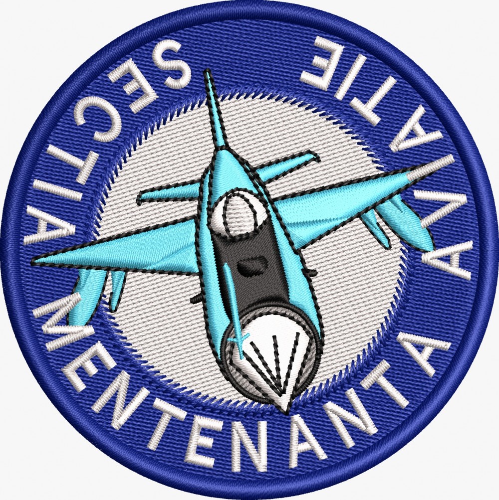 EMBLEMA MIG 21 LANCER / sectia mentenanta aviatie - 1